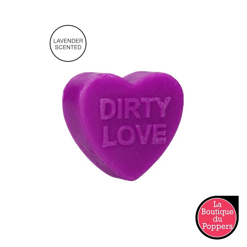 Savon Coeur Lavende - Dirty Love pas cher