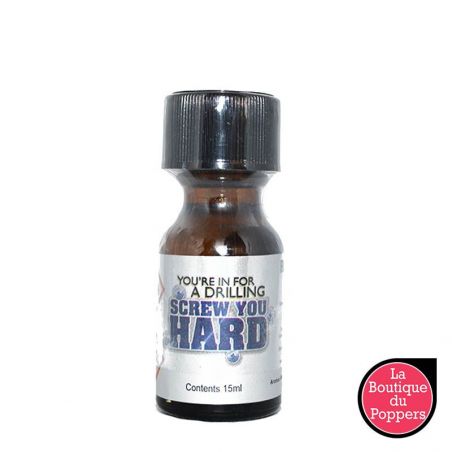Poppers Screw You Hard 15ml Propyle Poppers Screw You Hard 15ml Propyle