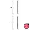 Lot de 4 Tiges d'urètre Advanced Dilator 30 cm - Diamètre 7 à 10mm Lot de 4 Tiges d'urètre Advanced Dilator 30 cm - Diamètre 7 à 10mm