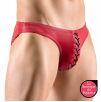 Slip avec cordon Zonio Rouge Slip avec cordon Zonio Rouge
