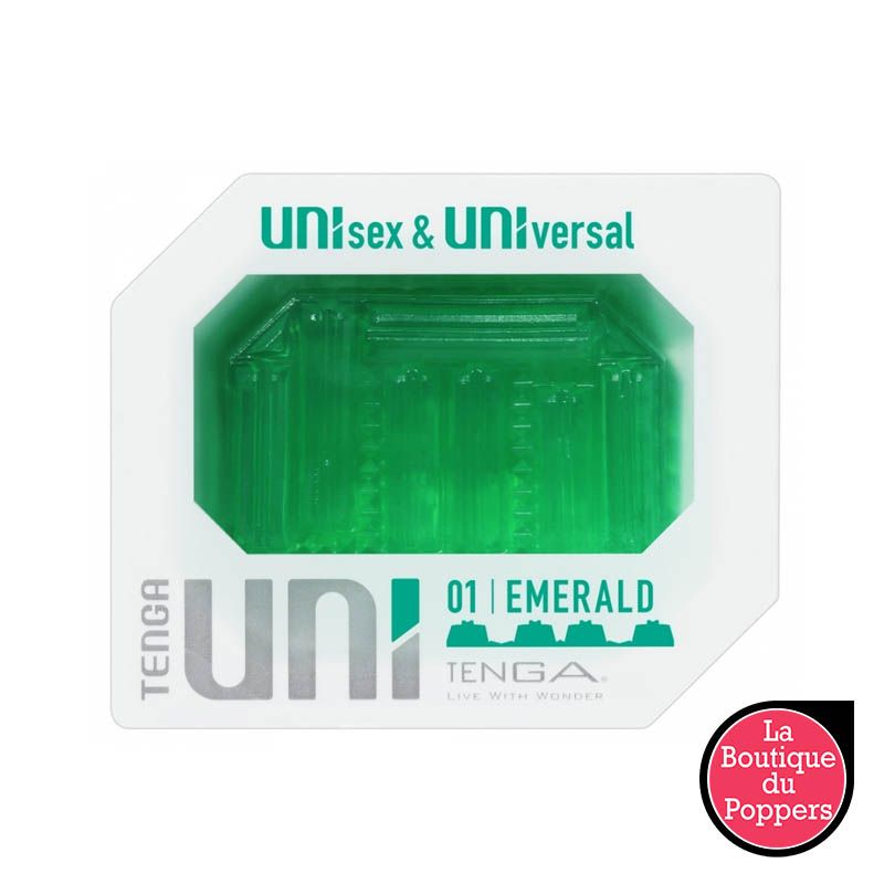 Gaine de masturbation Uni 01 Emerald pas cher