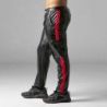 Pantalon MASSIVE RUDE Noir-Rouge