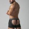 Boxer Bottomless WATCH IT HARD Noir-Blanc