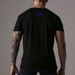 T-shirt LKG Noir-Bleu