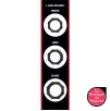 Lot de 3 Cockrings Silicone Heavy C-Ring Noirs Lot de 3 Cockrings Silicone Heavy C-Ring Noirs