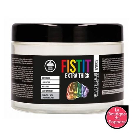 Lubrifiant Eau Fist It extra Thick Rainbow 500ml pas cher