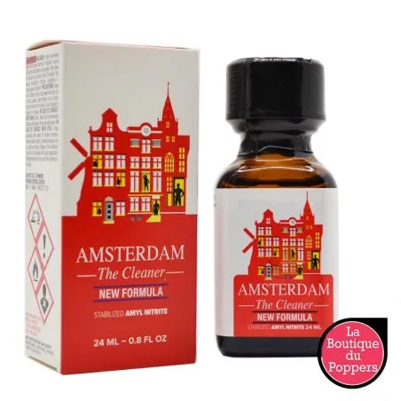 Poppers Amsterdam White 24ml Amyl pas cher