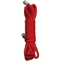 Corde de bondage Kinbaku 1.5M Rouge pas cher