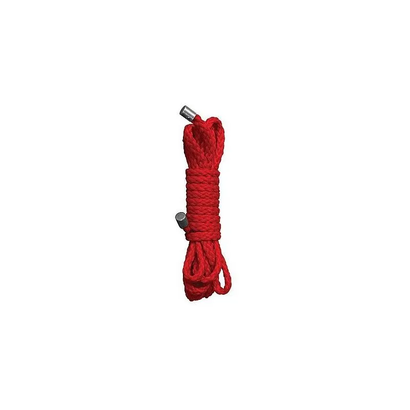 Corde de bondage Kinbaku 1.5M Rouge pas cher