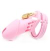 Cage de chasteté Silicone Bran 9 x 3cm Rose Cage de chasteté Silicone Bran 9 x 3cm Rose