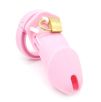 Cage de chasteté Silicone Bran 9 x 3cm Rose Cage de chasteté Silicone Bran 9 x 3cm Rose