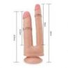 Double Gode SkinLike 18 x 3.5 cm