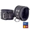 Menottes en cuir pour chevilles Noir Menottes en cuir pour chevilles Noir