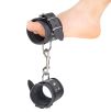 Menottes en cuir pour chevilles Noir Menottes en cuir pour chevilles Noir