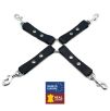 Noeud BDSM en cuir avec crochets Noeud BDSM en cuir avec crochets
