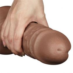 Gode Chubby Dildo 23 x 6.5 cm Marron