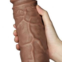 Gode Chubby Dildo 23 x 6.5 cm Marron