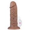 Gode vibrant Chubby Dildo 23 x 6.5 cm Marron