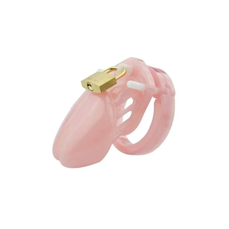 Cage de chasteté Mini Locky 6 x 3.2cm Rose pas cher