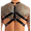 Harnais lanières Fines Thin Chest Simili Noir Harnais lanières Fines Thin Chest Simili Noir