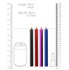 Lot de 4 bougies SM Teasing Wax Multicolore Lot de 4 bougies SM Teasing Wax Multicolore