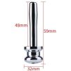 Plug pénis percé Hollow 5cm - Diamètre 9mm Plug pénis percé Hollow 5cm - Diamètre 9mm
