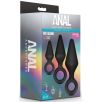 Lot de 3 Plugs Anal Adventures Loop plug Lot de 3 Plugs Anal Adventures Loop plug