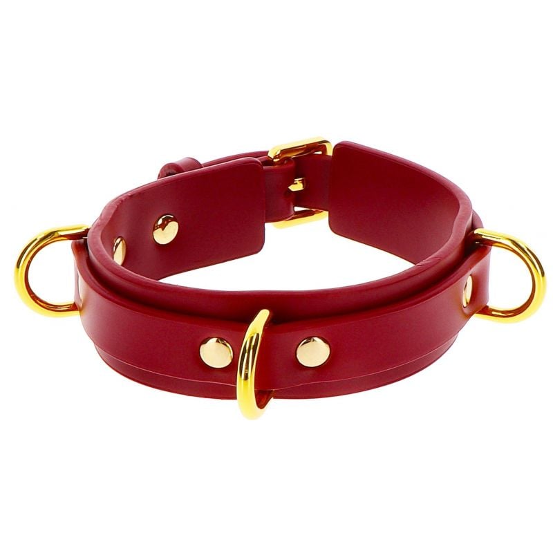 Collier D-Ring Taboom Rouge pas cher