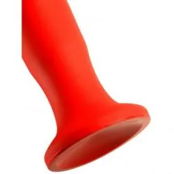 Gode long Stretch Worm N°1 - 39 x 3cm Rouge