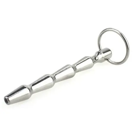 Plug d'urètre percé Long Notch 10.5cm - Diamètre 12mm pas cher