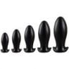 Plug Drakar Egg 14 x 6.3cm Noir