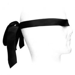 Cravate Bandeau Tie Me Up Noire