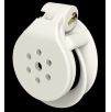 Cage de chasteté Flat Zone 2.5cm Blanche Cage de chasteté Flat Zone 2.5cm Blanche