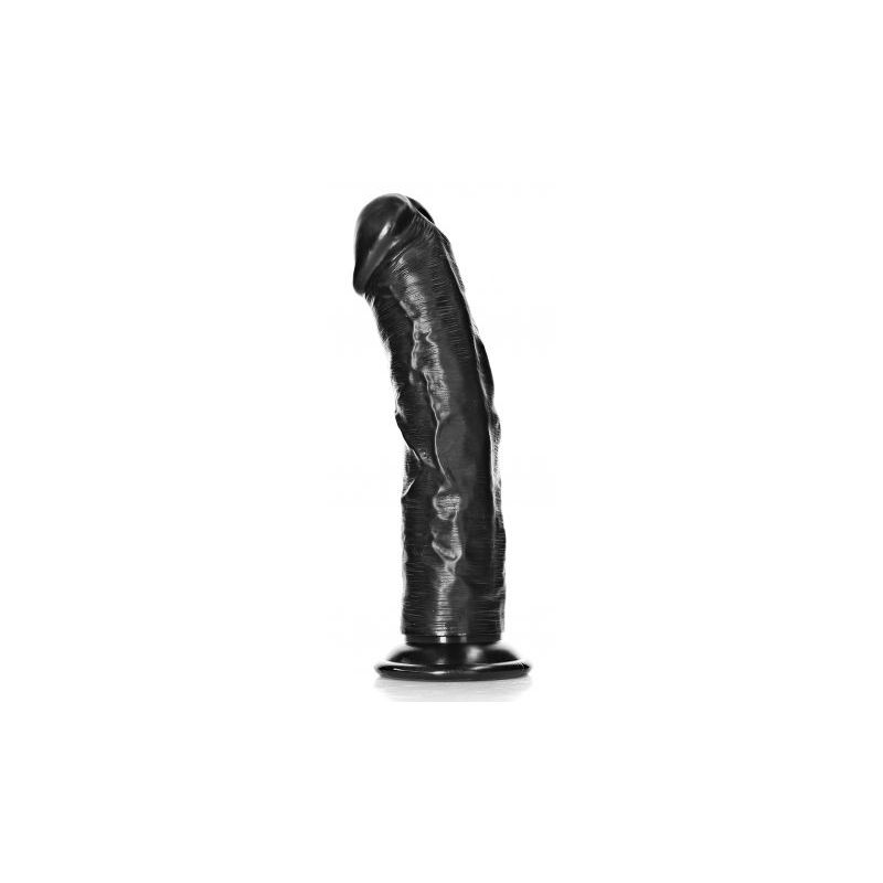 Gode Curved Dildo 18 x 4.2cm Noir pas cher