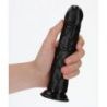 Gode Curved Dildo 18 x 4.2cm Noir