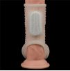 Gaine de pénis Vibrante avec Ballstretcher Knights Ring Best Drip 10cm Gaine de pénis Vibrante avec Ballstretcher Knights Ring Best Drip 10cm