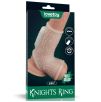 Gaine de pénis Vibrante avec Ballstretcher Knights Ring Best Drip 10cm Gaine de pénis Vibrante avec Ballstretcher Knights Ring Best Drip 10cm