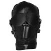 Cagoule avec Masque et Bâillon Blind Mask Gag Noire Cagoule avec Masque et Bâillon Blind Mask Gag Noire