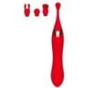 Stimulateur de clitoris Onax Double Pulse Rouge