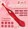 Stimulateur de clitoris Onax Double Pulse Rouge Stimulateur de clitoris Onax Double Pulse Rouge