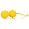 Boules de Kegel en silicone Balls Training Jaunes Boules de Kegel en silicone Balls Training Jaunes