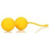 Boules de Kegel en silicone Balls Training Jaunes