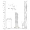 Gode Twist Crystal RealRock 16 x 4cm Transparent Gode Twist Crystal RealRock 16 x 4cm Transparent