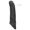 Gaine de pénis Realrock Curve 17 x 4.5cm Noire Gaine de pénis Realrock Curve 17 x 4.5cm Noire