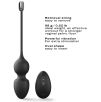 Oeuf vibrant Love Balls Dorcel 9 x 3.5cm Noir Oeuf vibrant Love Balls Dorcel 9 x 3.5cm Noir