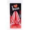 Plug Fat L I Love Butt 15.5 x 9 cm Rouge