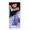 Plug Spade S I Love Butt 9 x 5.3 cm Bleu Plug Spade S I Love Butt 9 x 5.3 cm Bleu