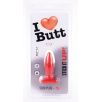 Plug Slim S I Love Butt 8.5 x 3 cm Rouge Plug Slim S I Love Butt 8.5 x 3 cm Rouge