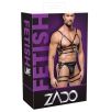 Harnais En Cuir Torse et Cuisses Leatherset M/L Harnais En Cuir Torse et Cuisses Leatherset M/L