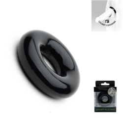 Cockring souple Chubby 20 mm Noir